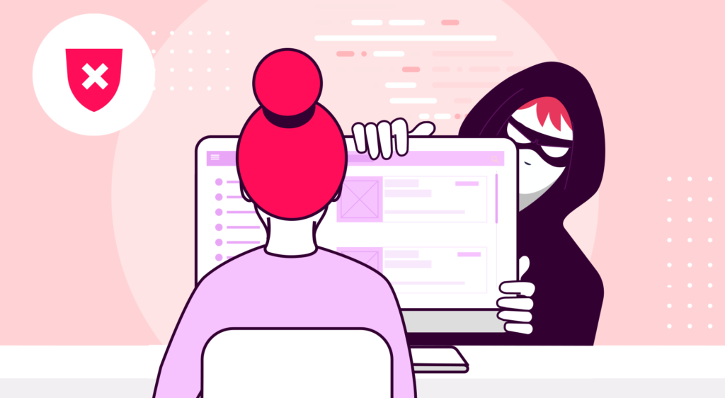 Fake website requesting unsafe payment methods